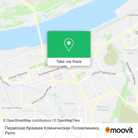 Пермская Краевая Клиническая Поликлиника map