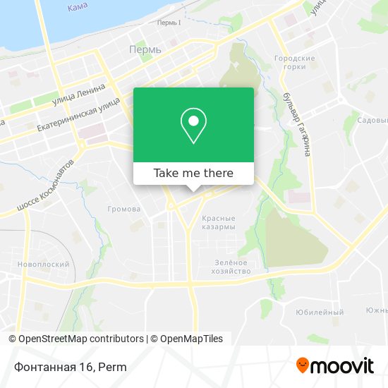 Фонтанная 16 map