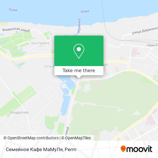 Семейное Кафе МаМуЛя map