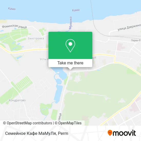 Семейное Кафе МаМуЛя map