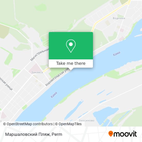 Маршаловский Пляж map