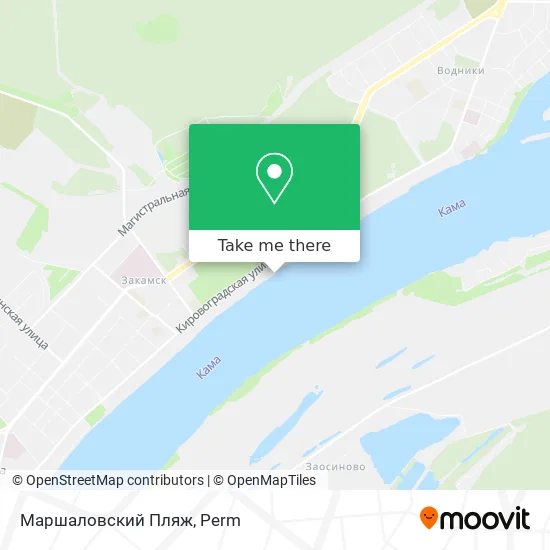 Маршаловский Пляж map