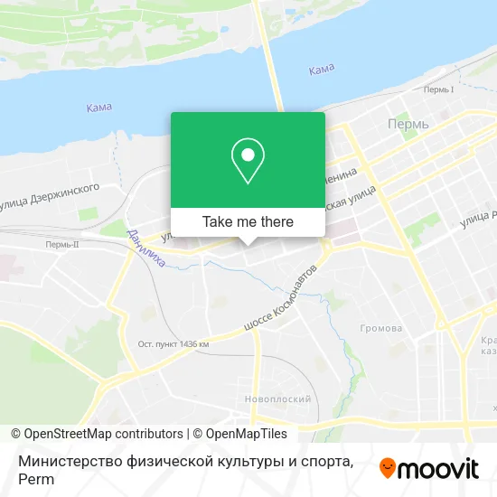 Министерство физической культуры и спорта map