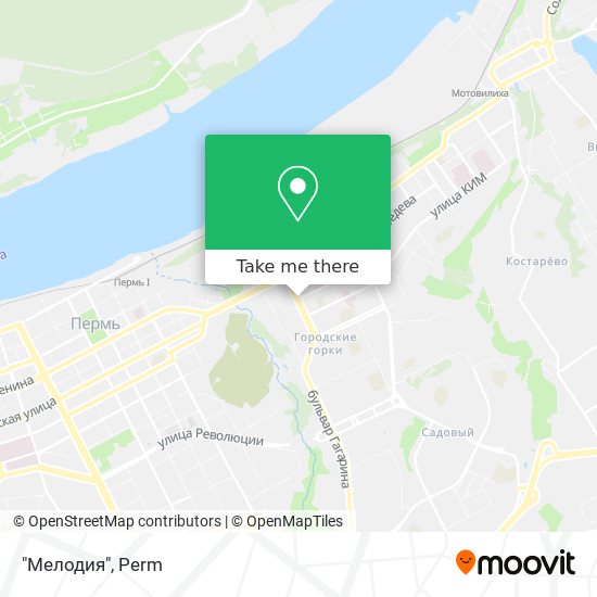 "Мелодия" map