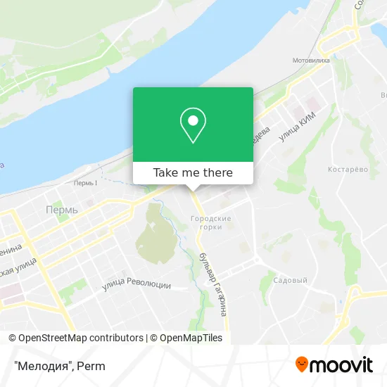 "Мелодия" map
