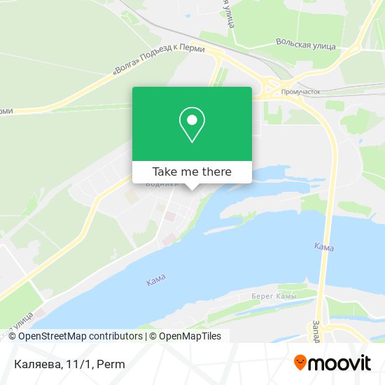 Каляева, 11/1 map