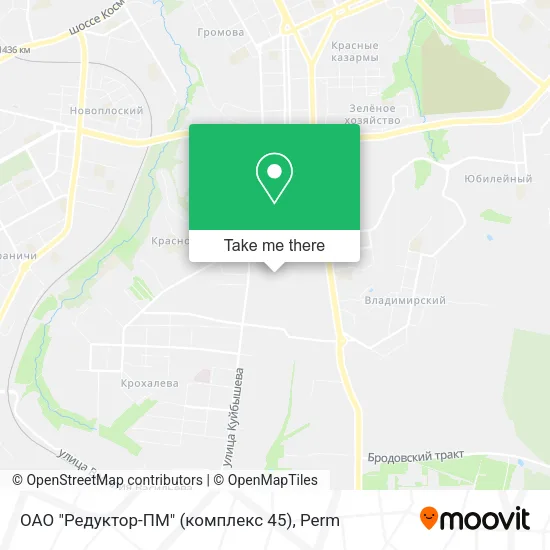 ОАО "Редуктор-ПМ" (комплекс 45) map