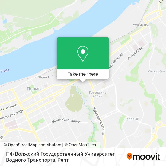 ПФ Волжский Государственный Университет Водного Транспорта map