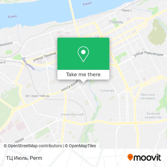 ТЦ Июль map