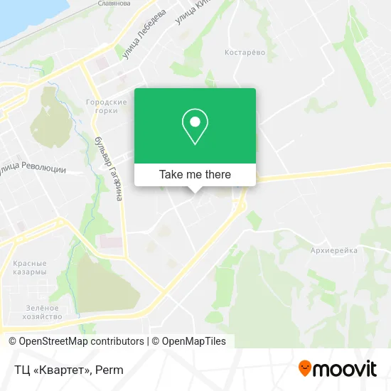 ТЦ «Квартет» map