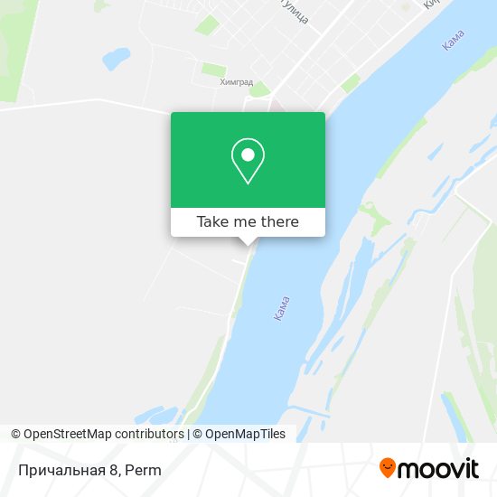 Причальная 8 map
