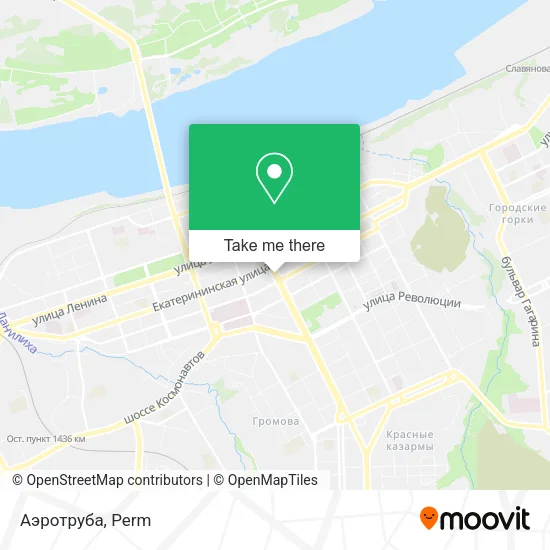 Аэротруба map