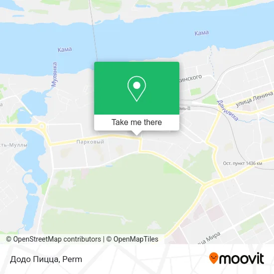 Додо Пицца map