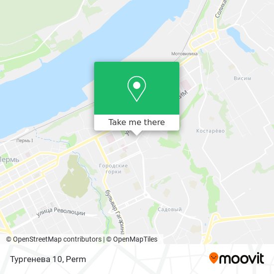 Тургенева 10 map