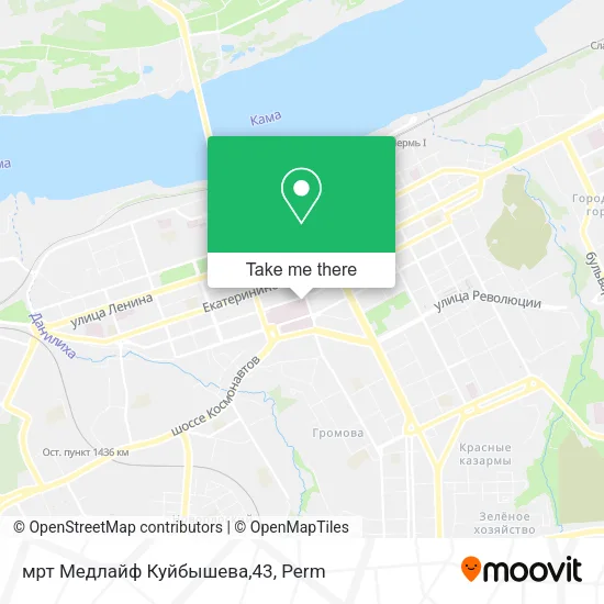 мрт Медлайф Куйбышева,43 map