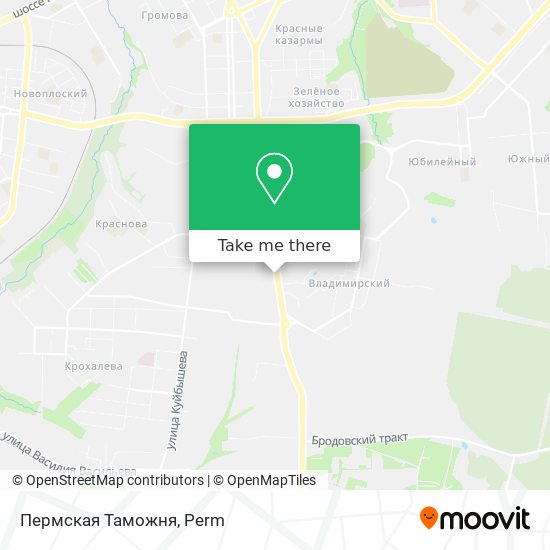 Пермская Таможня map