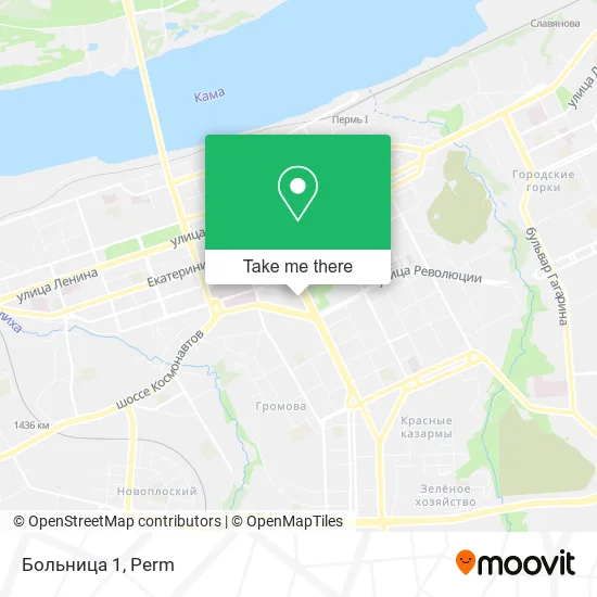 Больница 1 map
