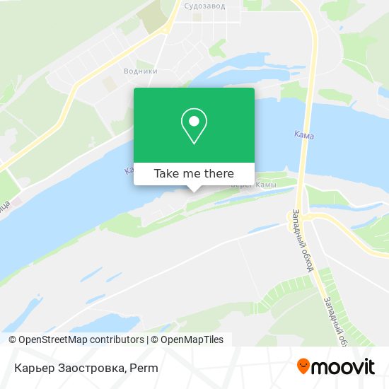 Карьер Заостровка map