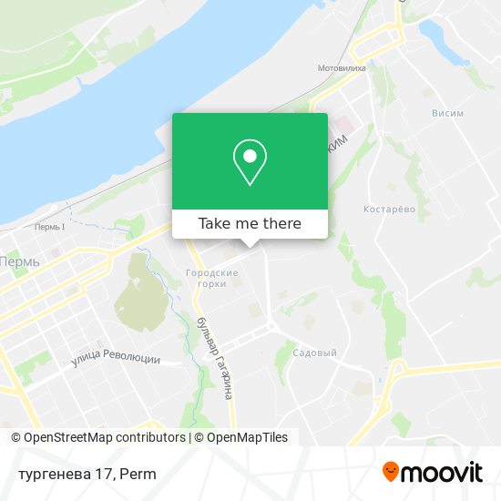 тургенева 17 map