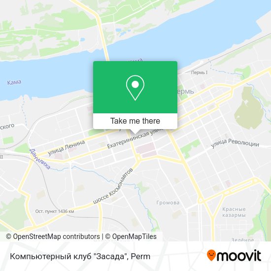 Компьютерный клуб "Засада" map