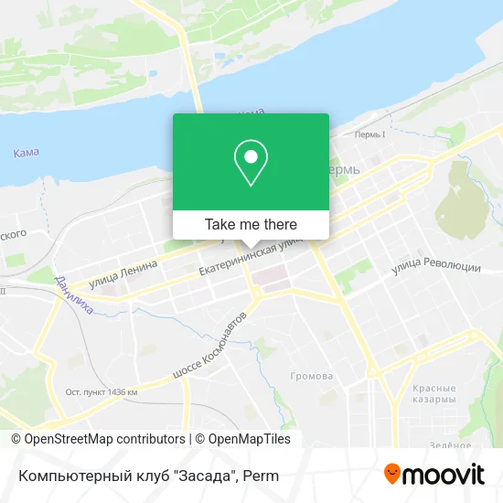 Компьютерный клуб "Засада" map