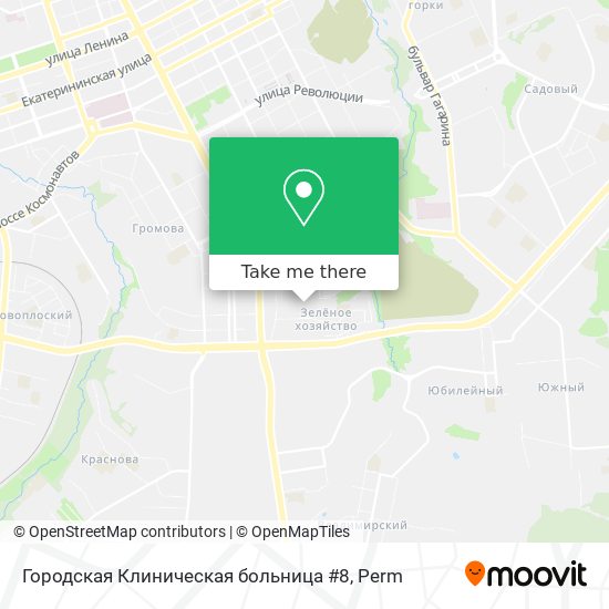 Городская Клиническая больница #8 map