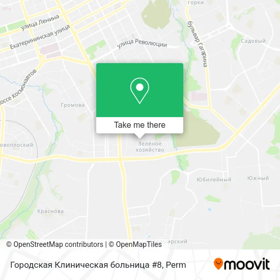 Городская Клиническая больница #8 map