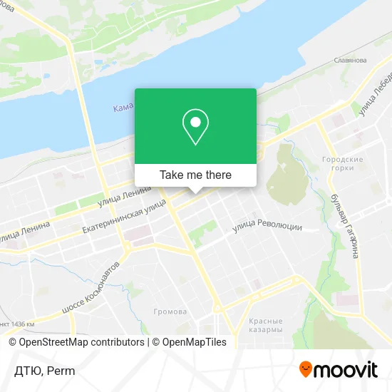 ДТЮ map