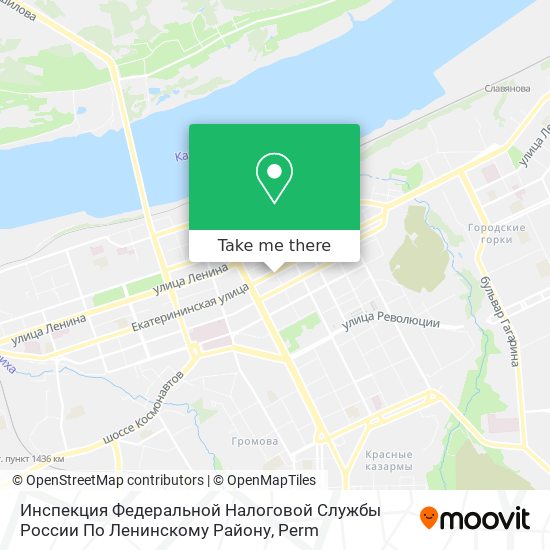 Инспекция Федеральной Налоговой Службы России По Ленинскому Району map