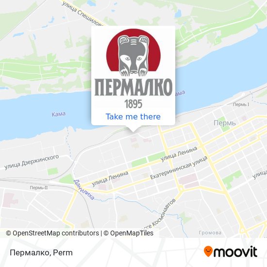 Пермалко map