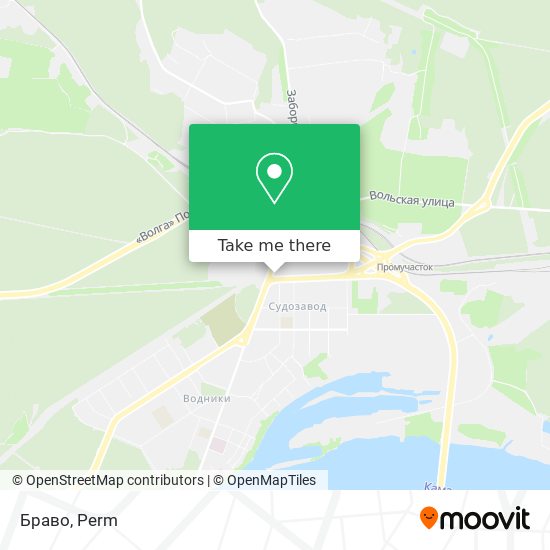 Браво map