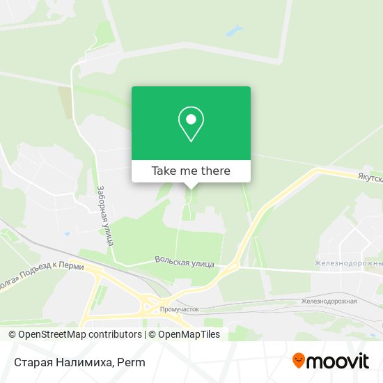 Старая Налимиха map