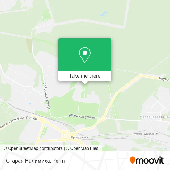 Старая Налимиха map