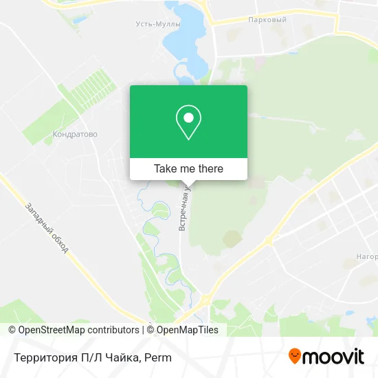 Территория П/Л Чайка map