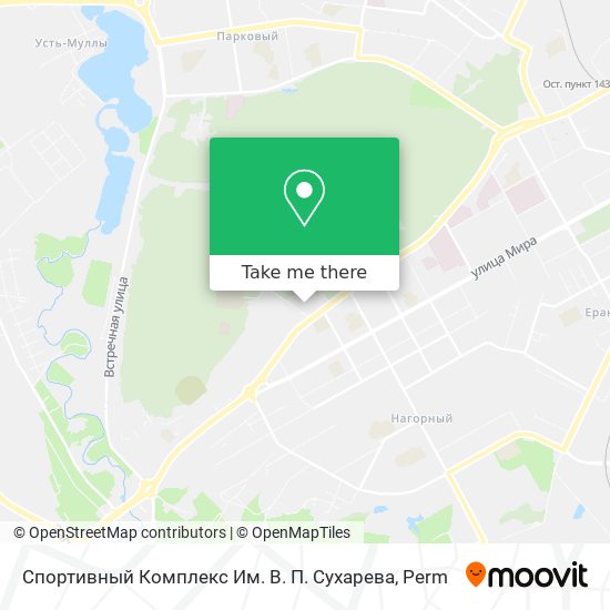 Спортивный Комплекс Им. В. П. Сухарева map