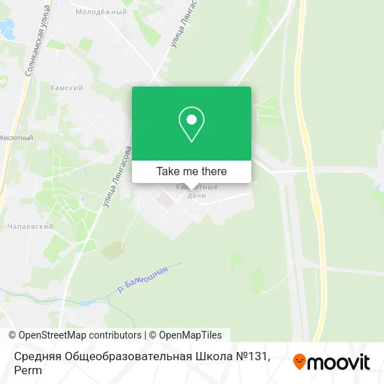Средняя Общеобразовательная Школа №131 map