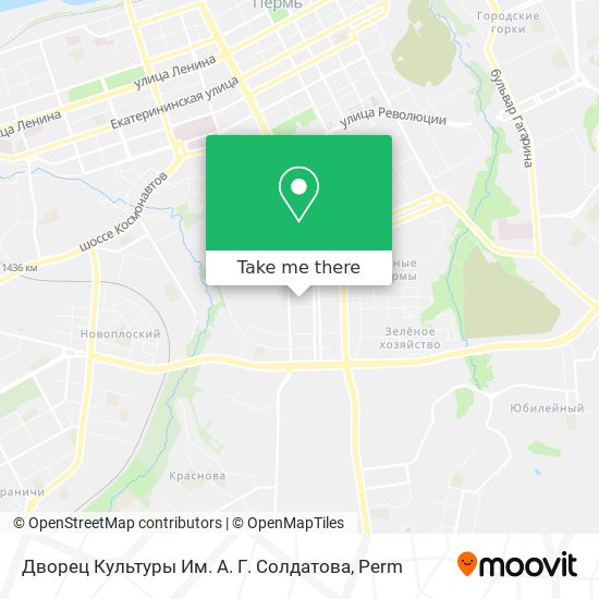 Дворец Культуры Им. А. Г. Солдатова map