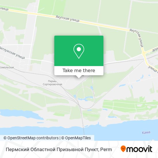 Пермский Областной Призывной Пункт map