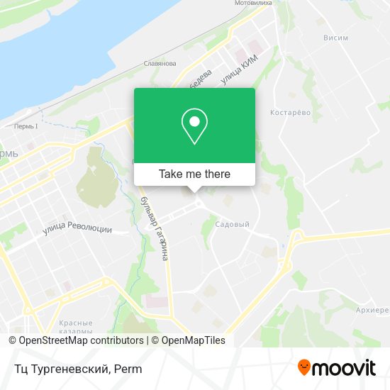 Тц Тургеневский map