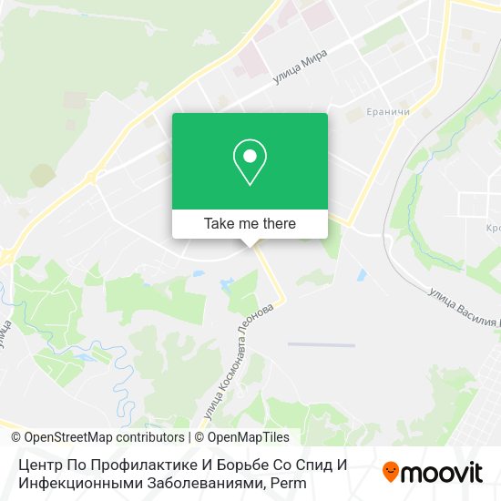 Центр По Профилактике И Борьбе Со Спид И Инфекционными Заболеваниями map
