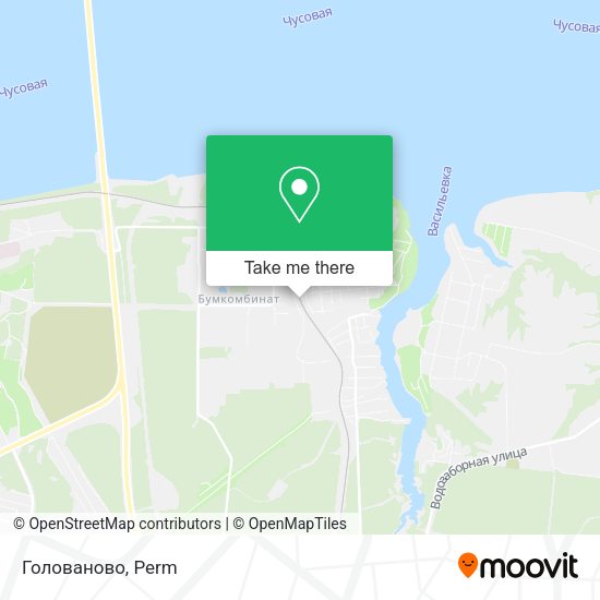Голованово map