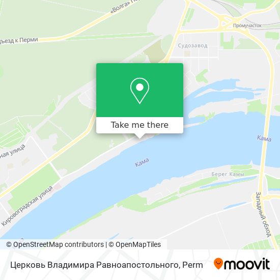 Церковь Владимира Равноапостольного map