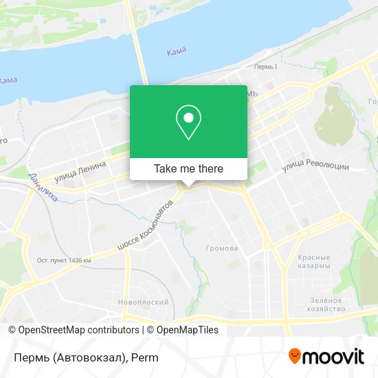 Пермь (Автовокзал) map