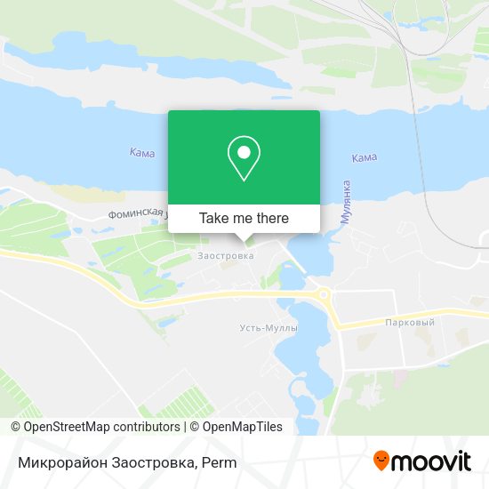 Микрорайон Заостровка map