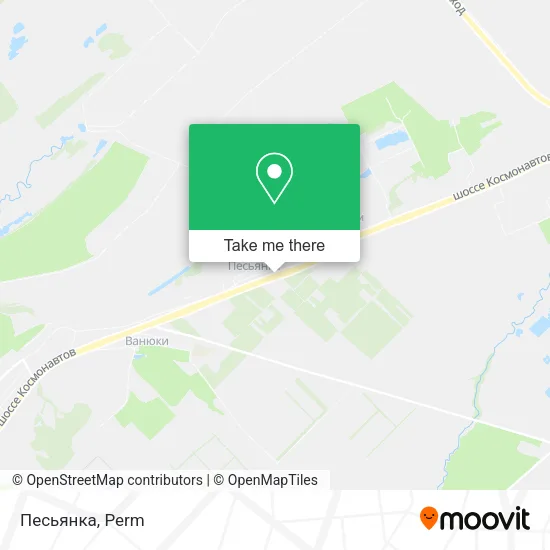 Песьянка map