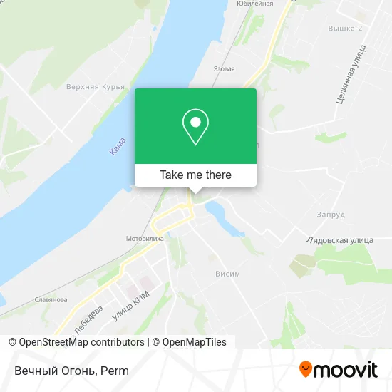 Вечный Огонь map