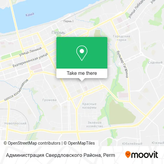 Администрация Свердловского Района map
