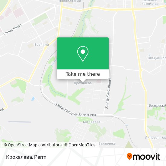 Крохалева map