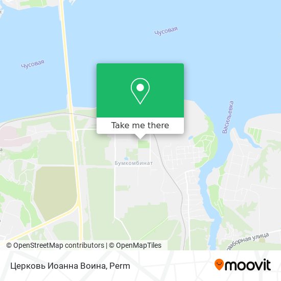 Церковь Иоанна Воина map