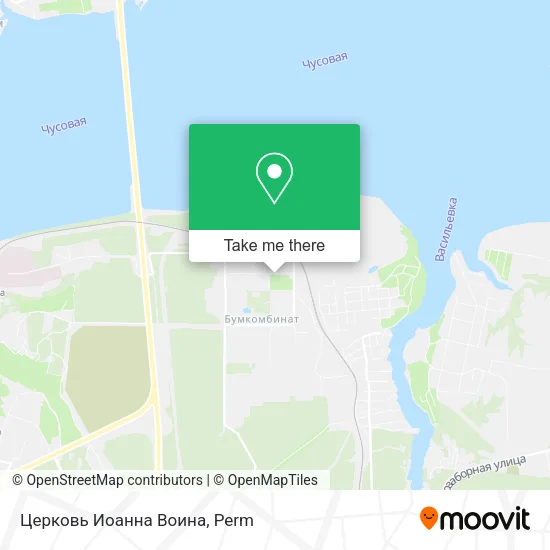 Церковь Иоанна Воина map